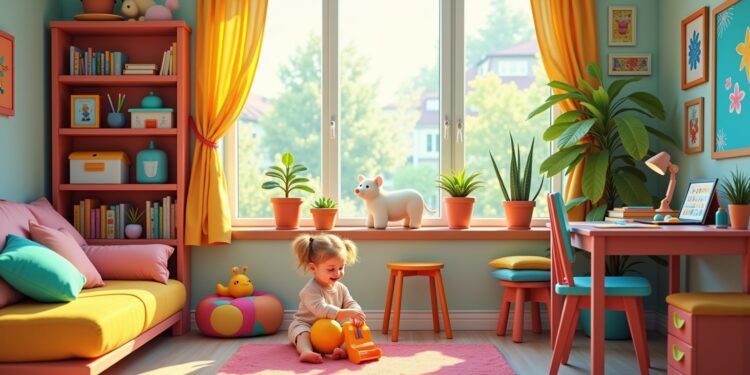 Wie Kinderzimmer Kreativität und Entwicklung fördern