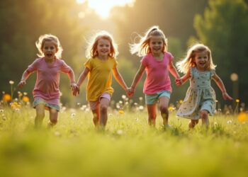 Bewegung im Freien fördert Kinder nachhaltig