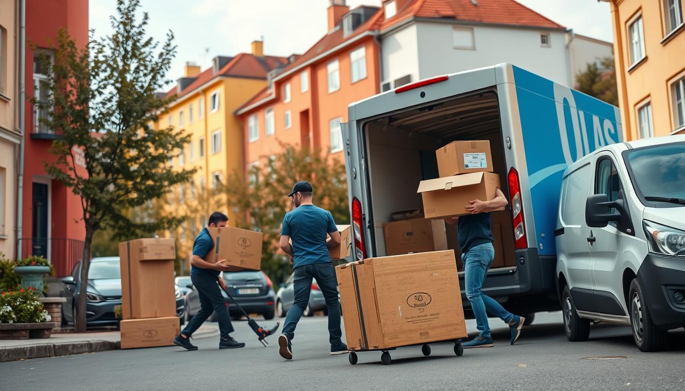 Umzugsprofis Berlin-Charlottenburg bei der Arbeit