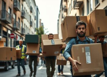 Umzugsprofis Berlin-Charlottenburg bei der Arbeit