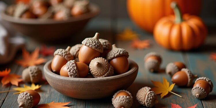 basteln mit eicheln-Titel