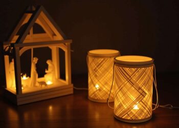 einfache laterne basteln krippe-Titel