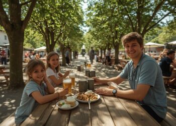 Familienausflug München: Biergarten mit Kindern planen