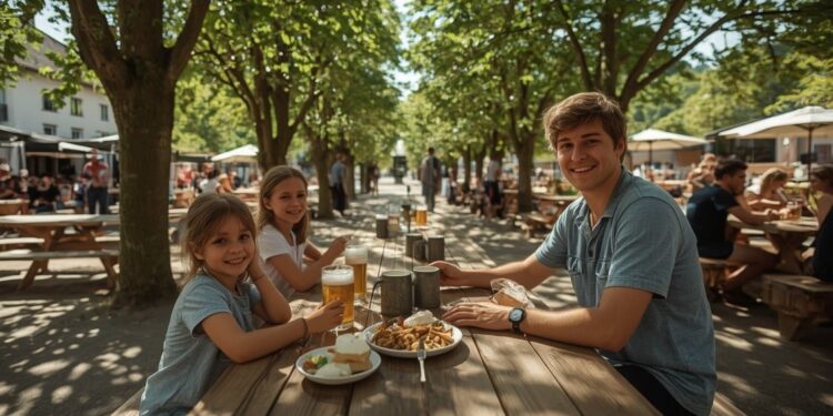 Familienausflug München: Biergarten mit Kindern planen