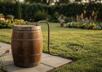 Regenwassernutzung im Familiengarten: So sparen Eltern Wasser und schonen die Umwelt