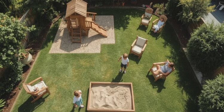 Garten als Familienraum: Sicher spielen und erholen