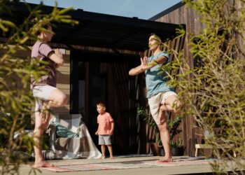 Gartensauna mit Kindern: Familienzeit sicher gestalten