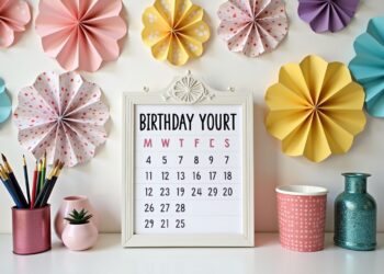 geburtstagskalender basteln-Titel