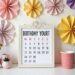 geburtstagskalender basteln-Titel