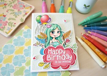 geburtstagskarte basteln-Titel