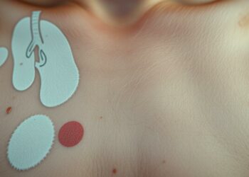 kleine weiße flecken auf der haut schilddrüse