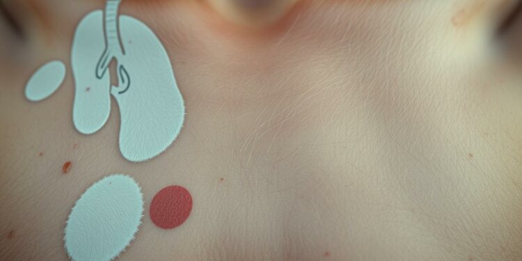 kleine weiße flecken auf der haut schilddrüse