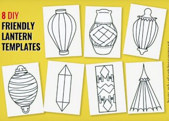 laternen basteln vorlagen kostenlos zum ausdrucken-Titel