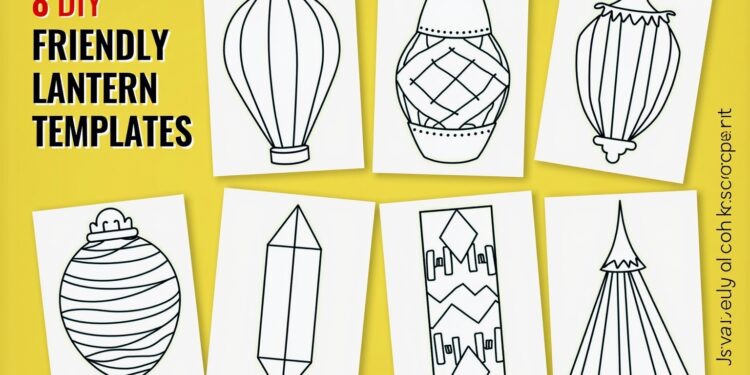 laternen basteln vorlagen kostenlos zum ausdrucken-Titel