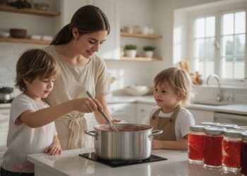 Marmelade einkochen mit Kindern: Was Familien lernen