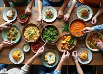 mittagessen familie-Titel