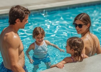 Schwimmen lernen als Familie: Jetzt ins Wasser