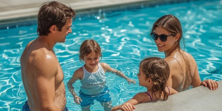 Schwimmen lernen als Familie: Jetzt ins Wasser