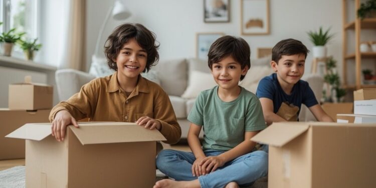 Umzug mit Kindern: So klappt der Wechsel reibungslos