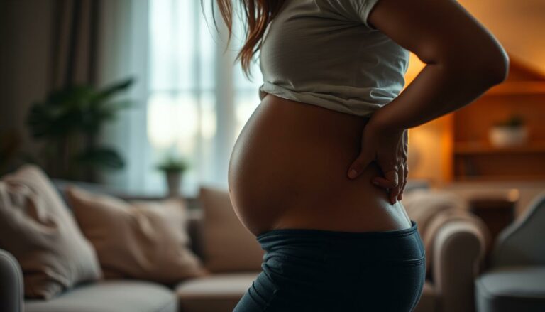 Rückenschmerzen im 1. Trimester der Schwangerschaft