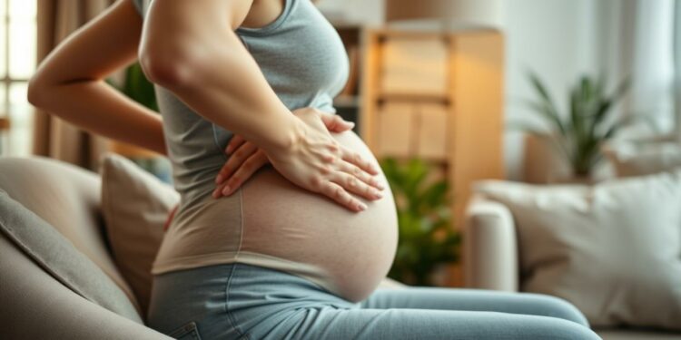 untere rückenschmerzen schwangerschaft 3. trimester
