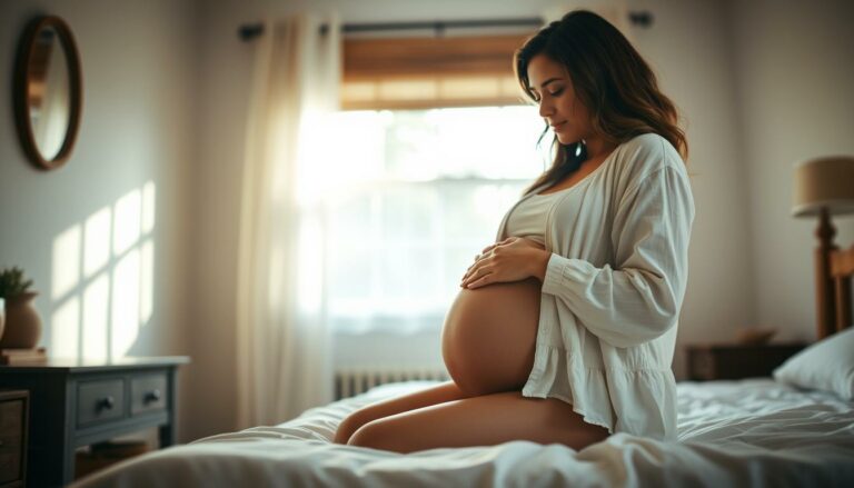 Unterleibsschmerzen im 3. Trimester