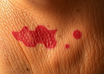 weiße flecken auf der haut